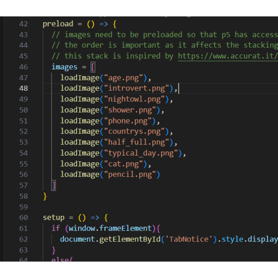 I made one last small change to the order of the layers.